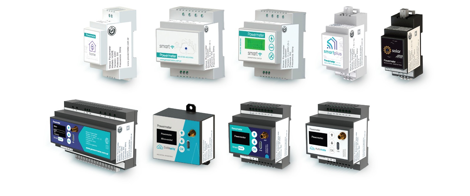 Línea de medidores inteligentes Powermeter